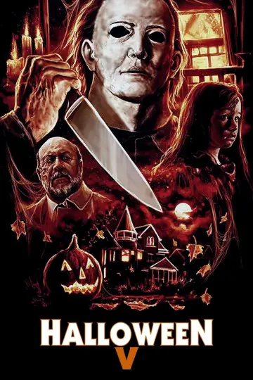 Plakat do filmu "Halloween V: Zemsta Michaela Myersa" #857353