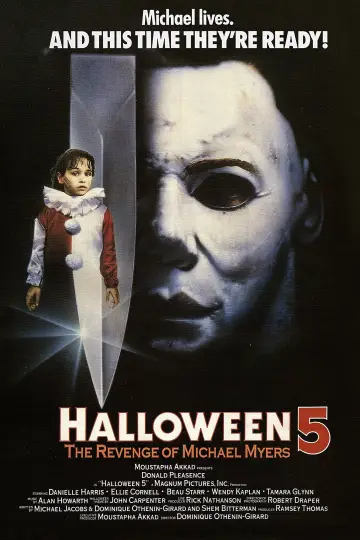 Plakat do filmu "Halloween V: Zemsta Michaela Myersa" #857354