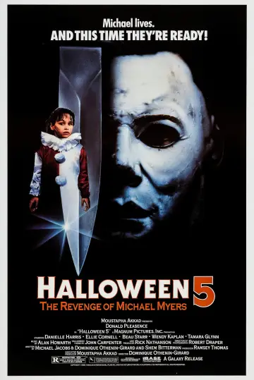 Plakat do filmu "Halloween V: Zemsta Michaela Myersa" #857357