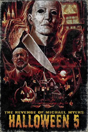 Plakat do filmu "Halloween V: Zemsta Michaela Myersa" #939005