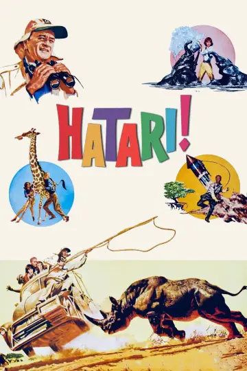 Plakat do filmu "Hatari!" #1014496