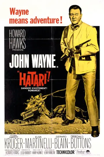 Plakat do filmu "Hatari!" #364310