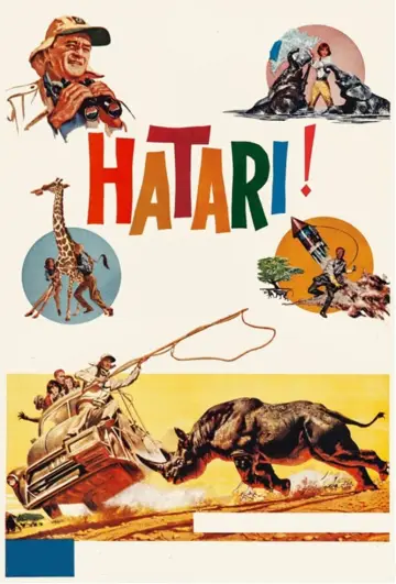 Plakat do filmu "Hatari!" #364316
