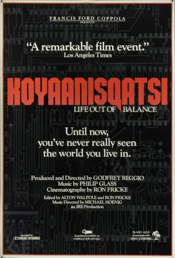 Plakat do filmu "Koyaanisqatsi" #154397