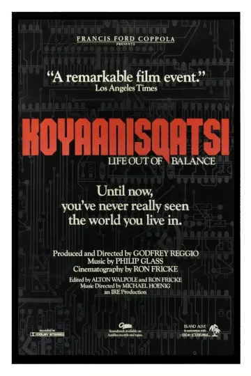 Plakat do filmu "Koyaanisqatsi" #939402
