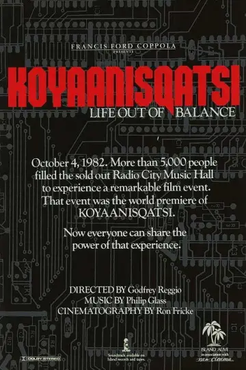Plakat do filmu "Koyaanisqatsi" #939404