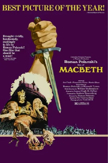 Plakat do filmu "Tragedia Makbeta" #1024023