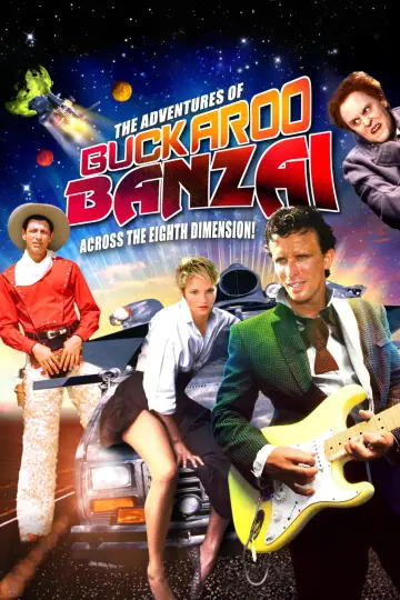 Plakat do filmu "Przygody Buckaroo Banzai. Przez ósmy wymiar" #83143