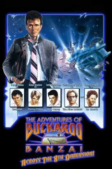 Plakat do filmu "Przygody Buckaroo Banzai. Przez ósmy wymiar" #83144