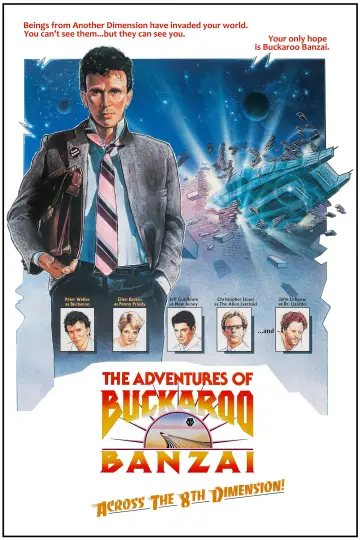Plakat do filmu "Przygody Buckaroo Banzai. Przez ósmy wymiar" #83147