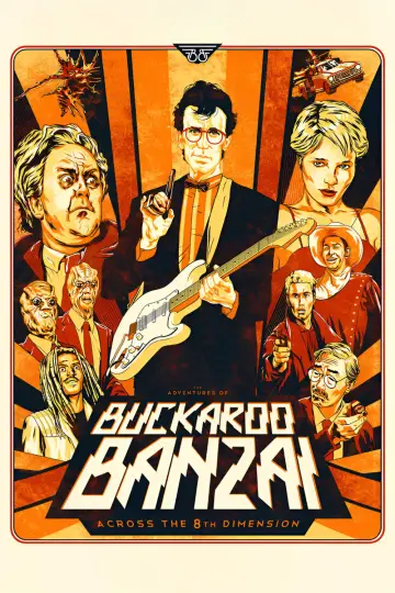 Plakat do filmu "Przygody Buckaroo Banzai. Przez ósmy wymiar" #882699