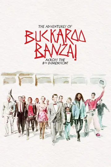 Plakat do filmu "Przygody Buckaroo Banzai. Przez ósmy wymiar" #882701