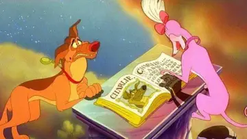 Zasłona do filmu "Wszystkie psy idą do nieba" #699807