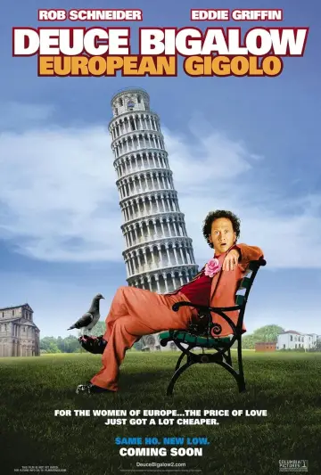 Plakat do filmu "Deuce Bigalow: Boski żigolo w Europie" #326180