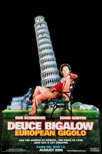 Plakat do filmu "Deuce Bigalow: Boski żigolo w Europie" #60045
