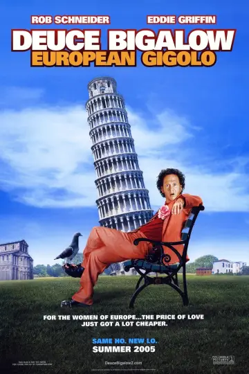 Plakat do filmu "Deuce Bigalow: Boski żigolo w Europie" #60046