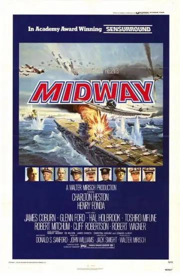 Plakat do filmu "Bitwa o Midway" #124370