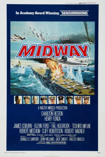 Plakat do filmu "Bitwa o Midway" #124375