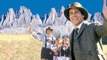 Zasłona do filmu "W krzywym zwierciadle: Europejskie wakacje" #897086