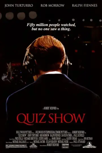 Plakat do filmu "Quiz Show" #227951