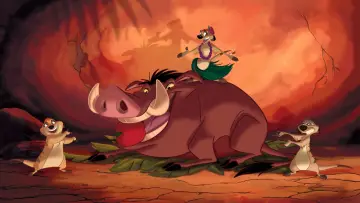 Zasłona do filmu "Król Lew 3: Hakuna Matata" #277580