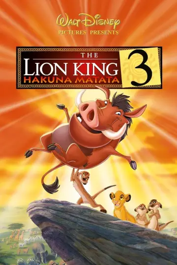Plakat do filmu "Król Lew 3: Hakuna Matata" #42224