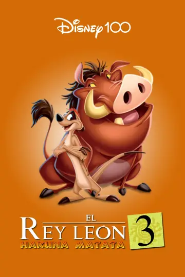 Plakat do filmu "Król Lew 3: Hakuna Matata" #480690
