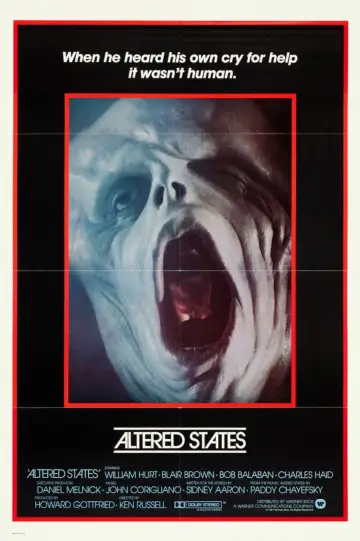 Plakat do filmu "Odmienne stany świadomości" #270086