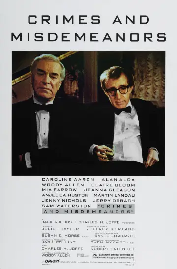 Plakat do filmu "Zbrodnie i wykroczenia" #986998