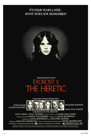 Plakat do filmu "Egzorcysta II: Heretyk" #79823