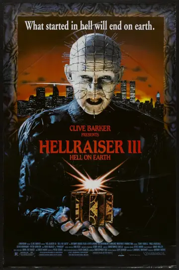 Plakat do filmu "Hellraiser 3. Piekło na Ziemi" #119951