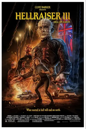 Plakat do filmu "Hellraiser 3. Piekło na Ziemi" #1202085