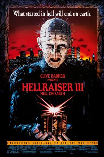 Plakat do filmu "Hellraiser 3. Piekło na Ziemi" #1209332