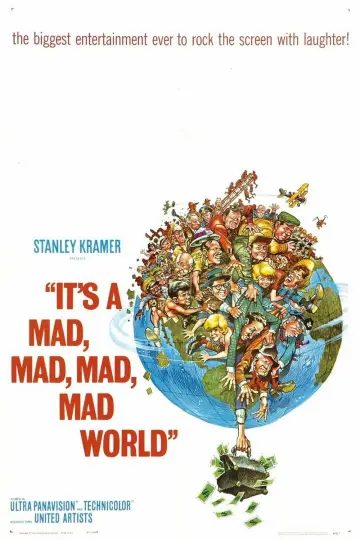 Plakat do filmu "Ten szalony, szalony świat" #64096