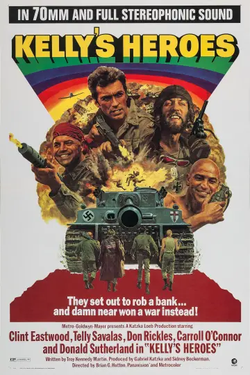 Plakat do filmu "Złoto dla zuchwałych" #86659