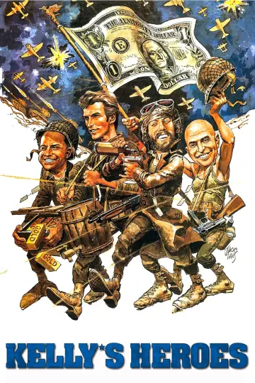 Plakat do filmu "Złoto dla zuchwałych" #86660