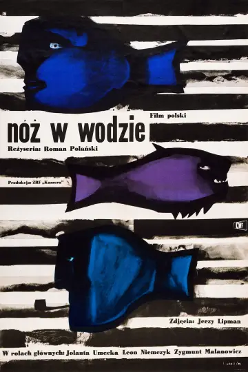 Plakat do filmu "Nóż w wodzie" #988832