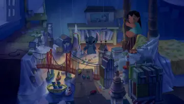 Zasłona do filmu "Lilo i Stich" #594618