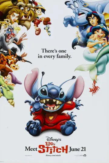 Plakat do filmu "Lilo i Stich" #594743