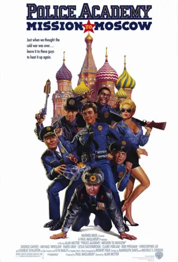 Plakat do filmu "Akademia Policyjna 7: Misja w Moskwie" #85895