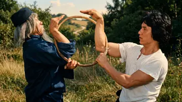 Zasłona do filmu "Wąż i Cień Orła" #1747096