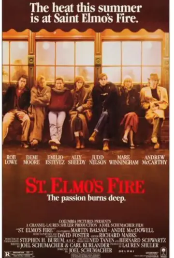 Plakat do filmu "Ognie św. Elma" #113394