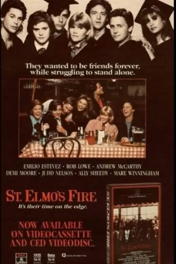 Plakat do filmu "Ognie św. Elma" #1746580