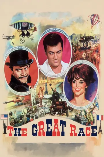 Plakat do filmu "Wielki wyścig" #891554