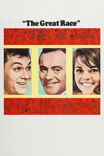 Plakat do filmu "Wielki wyścig" #891557