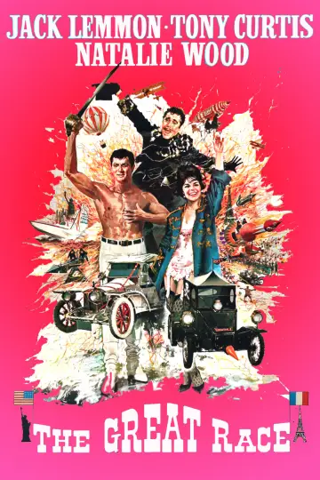 Plakat do filmu "Wielki wyścig" #891562