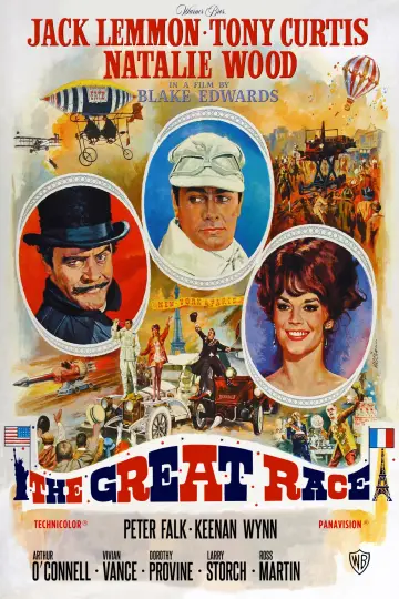 Plakat do filmu "Wielki wyścig" #891563