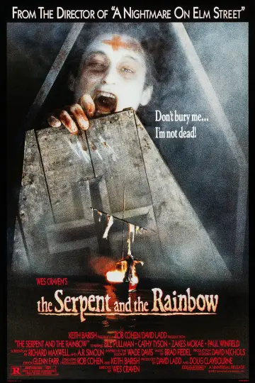 Plakat do filmu "Wąż i tęcza" #111950
