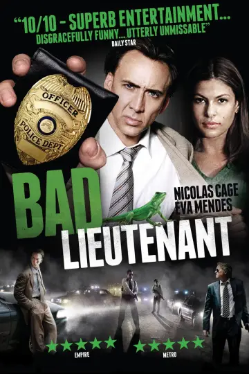 Plakat do filmu "Zły Porucznik" #301239