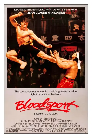 Plakat do filmu "Krwawy sport" #695116